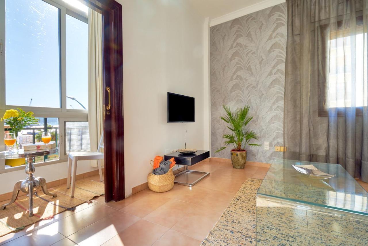 Apartamento En Centro Ciudad Con Vistas Al Mar Málaga Eksteriør bilde