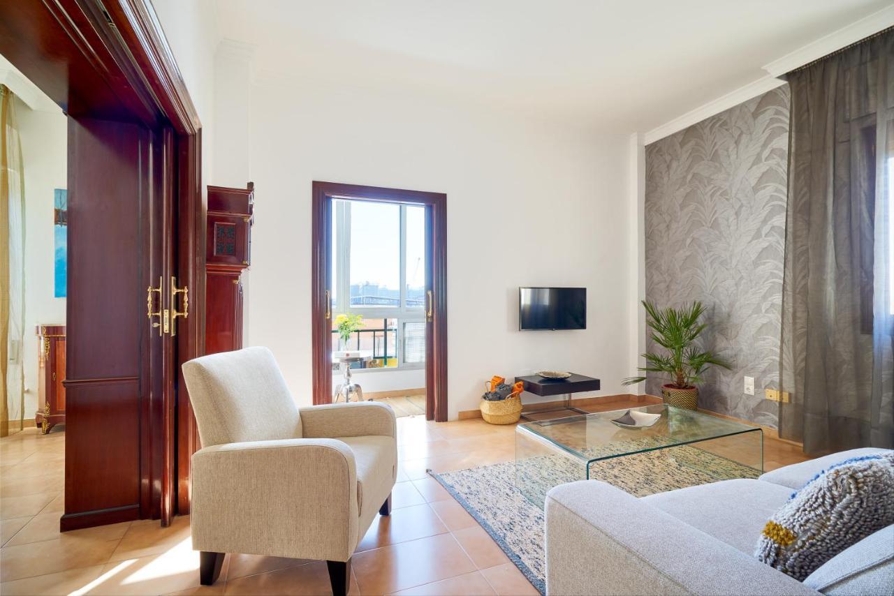 Apartamento En Centro Ciudad Con Vistas Al Mar Málaga Eksteriør bilde